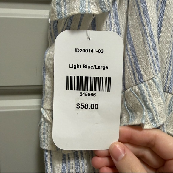 NWT Striped Ruffle Sundress - Picture 5 of 8